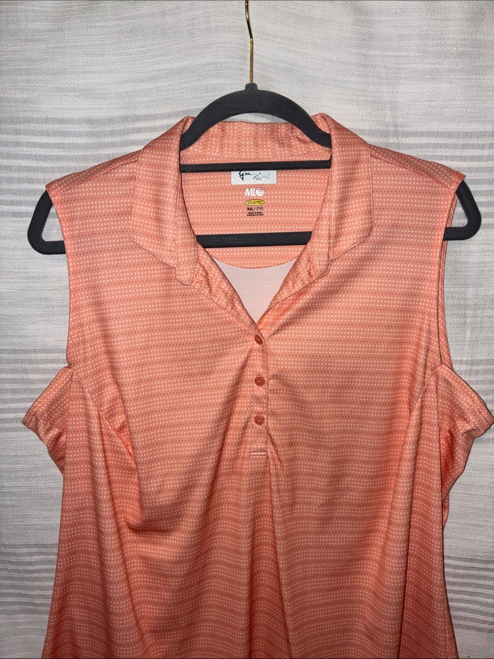 Greg Norman, Women’s XXL, Sleeveless ML75 Golf Shirt